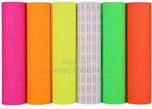 Colored Price Labels Roll