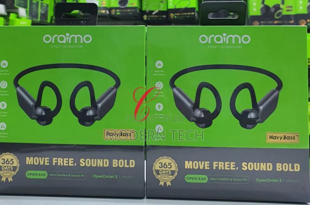 Oraimo Opencirclet 2ultra Comfort Secure Open Ear Headphones Opn-672