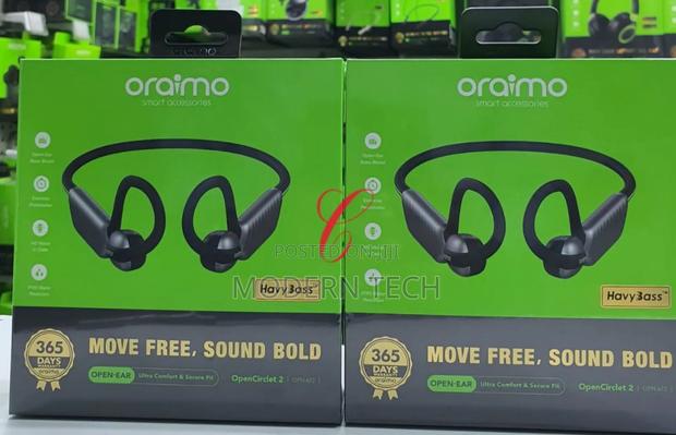 Oraimo Opencirclet 2ultra Comfort Secure Open Ear Headphones 