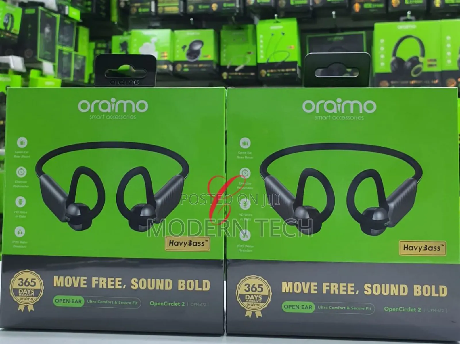 Oraimo Opencirclet 2ultra Comfort Secure Open Ear Headphones