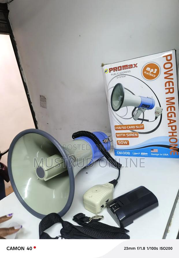 Megaphone,Hand Held Load Speaker 50w