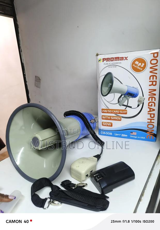 Megaphone,Hand Held Load Speaker 50w - thumbnail 2