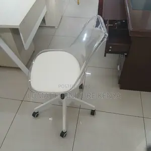 Modern White Eames Office Chair