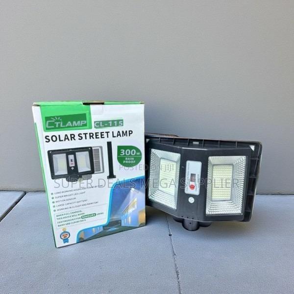 Ctlamp 300w Large Super Bright Solar Street Light Motion Sensor