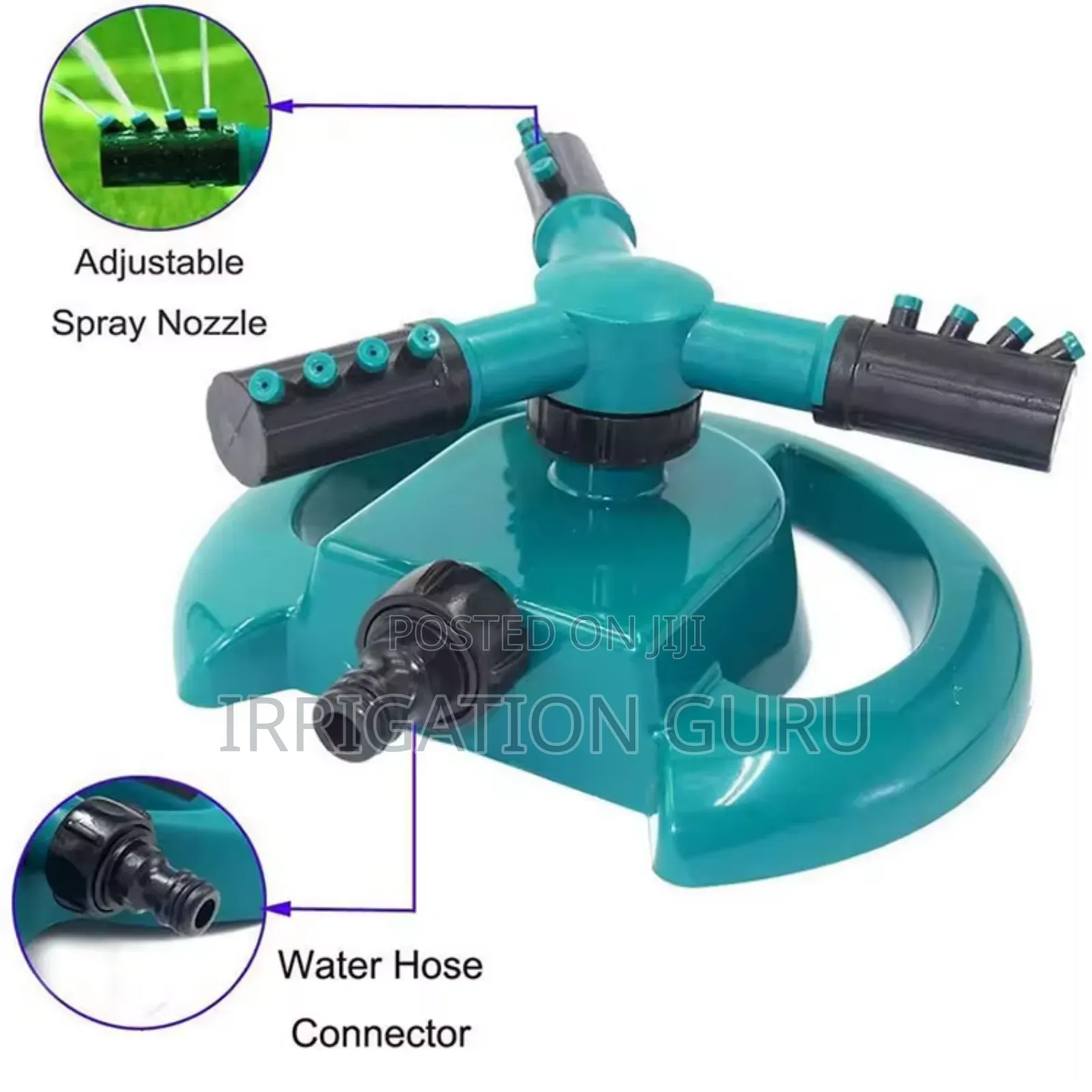 360° Rotary Lawn Sprinkler
