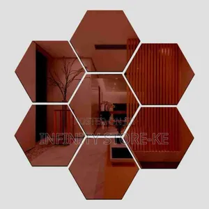 Acrylic Hexagonal Mirror