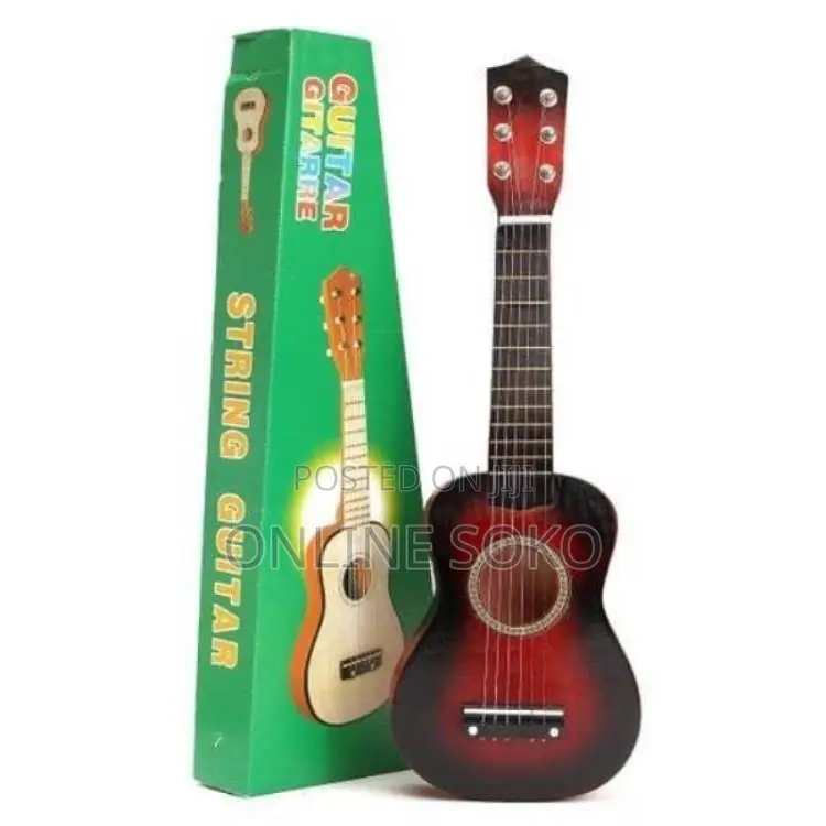 Kids Beginners 23" Acoustic 6 Stringed Acoustic Ukelele Guitar