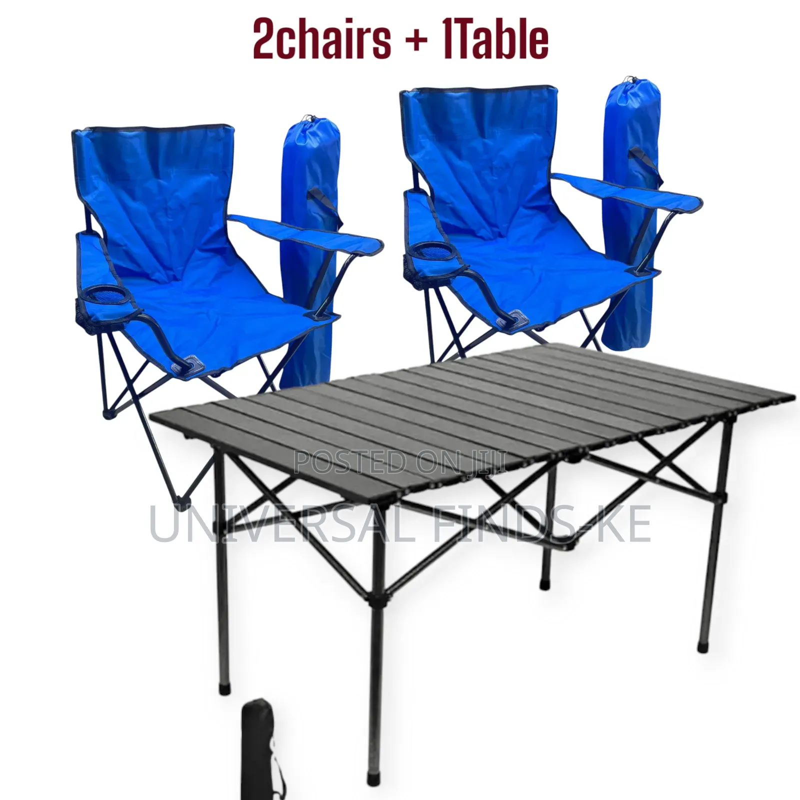 Outdoor Combo Package 2camping Chair+Free Camping Table