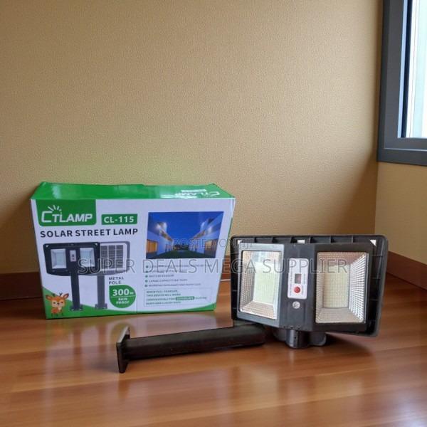 Ctlamp 300w High Quality Solar Street Light Outdoor Motion Sensor