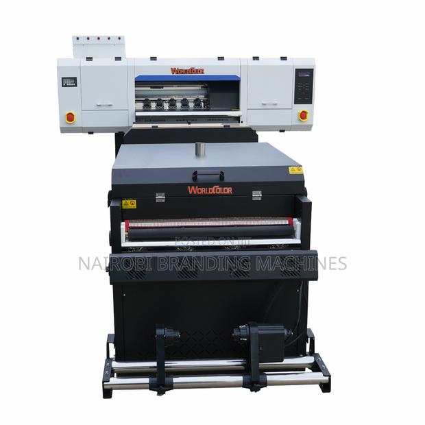 Factory 2heads DTF Printer Machine 60cm Size Shake Powder