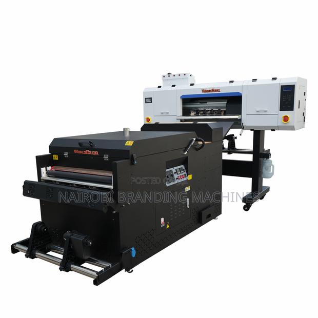 60cm DTF Printer With Powder Shaker - 2pcs I3200 Heads Direct Inkjet