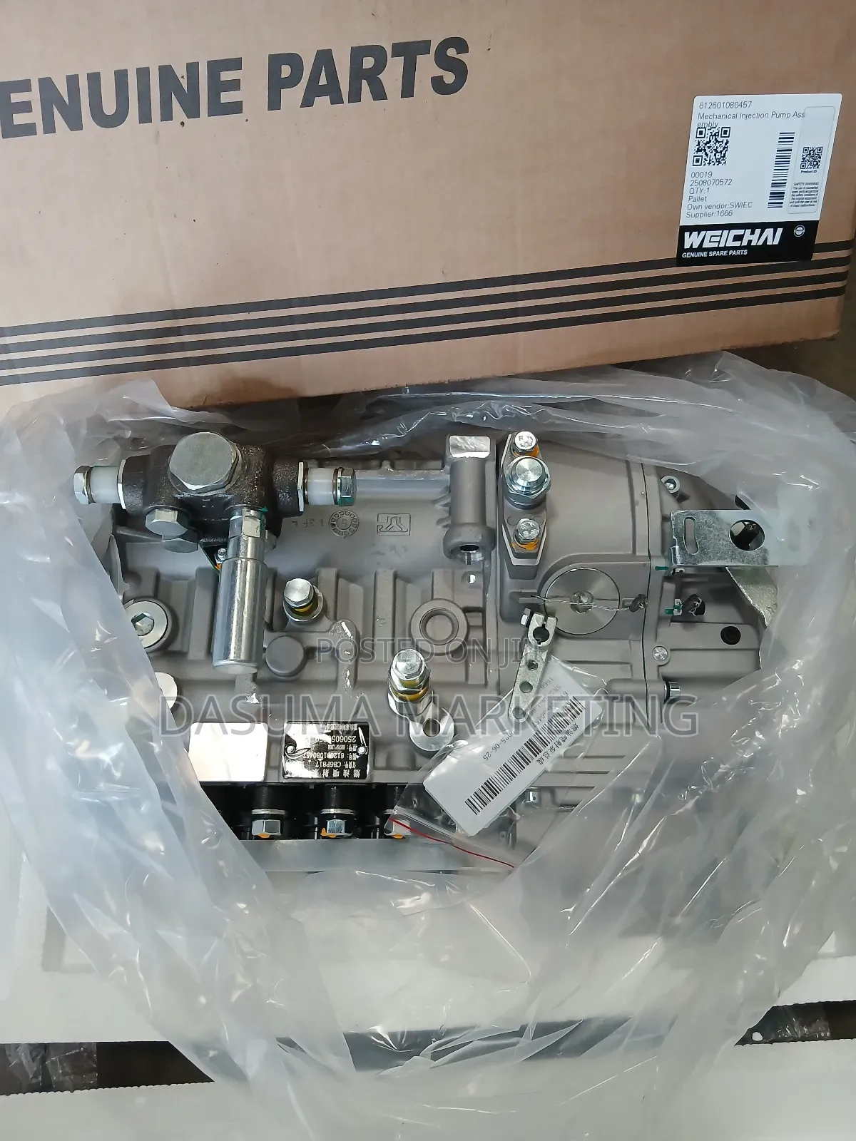 Weichai Machine Injection Pump Assembly 
