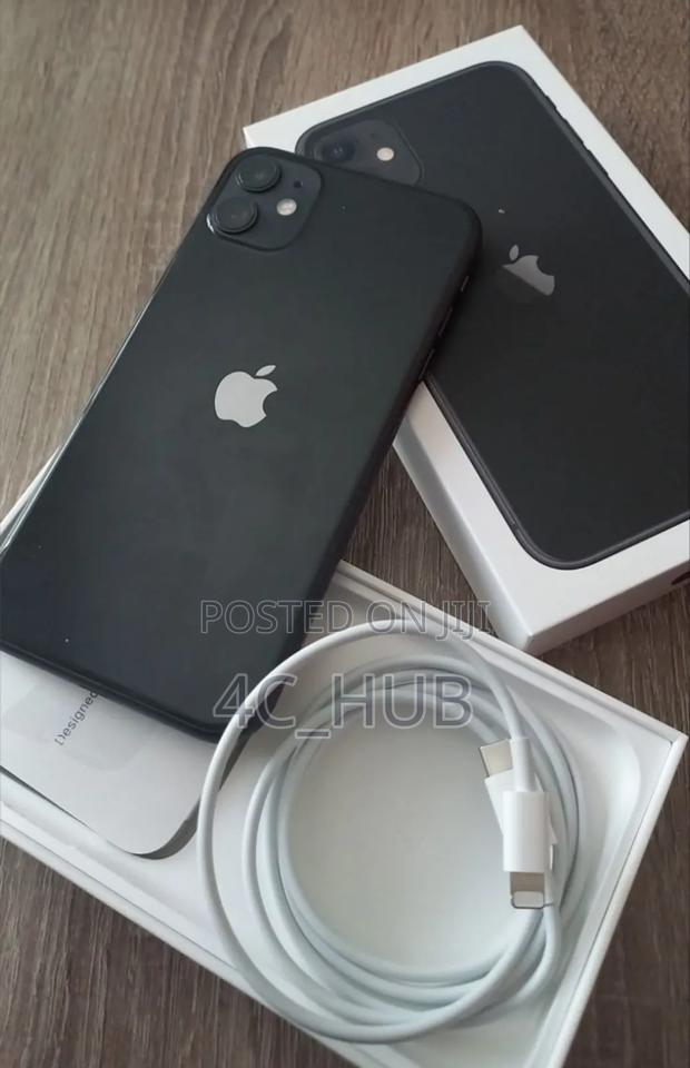 New Apple iPhone 11 128 GB Black - thumbnail 2
