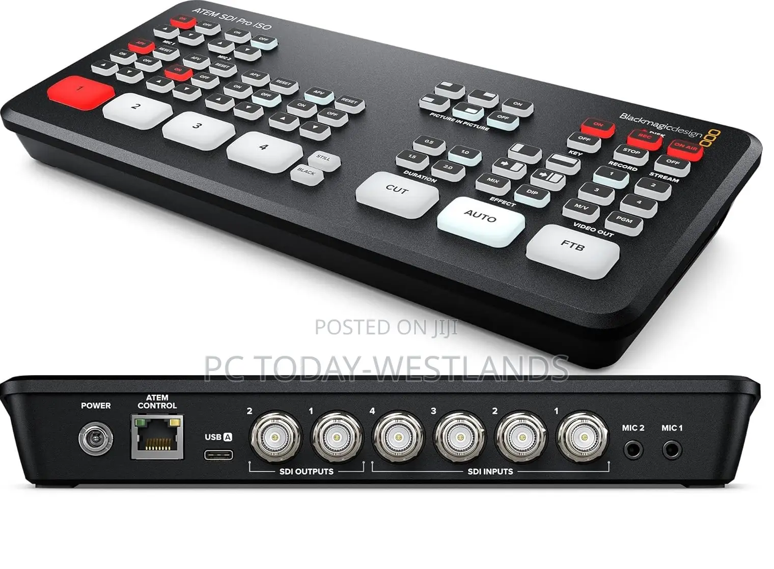 Blackmagic Design Atem Sdi Pro Iso Live Stream Switcher