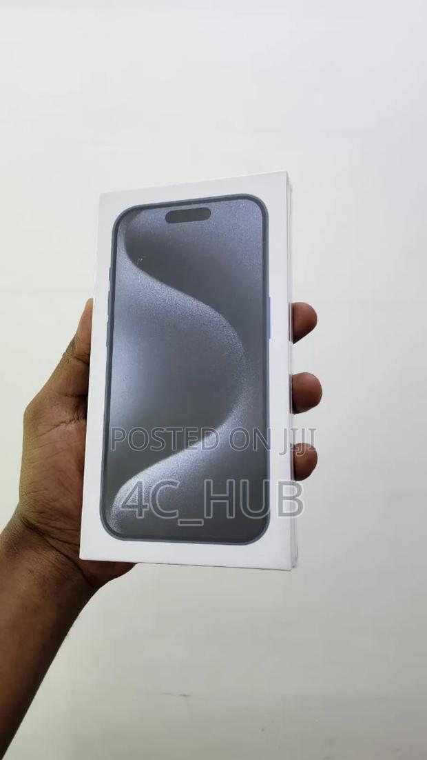 New Apple iPhone 15 Pro Max 256 GB Black - thumbnail 2