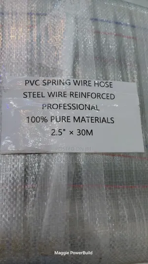 Reinforced Spring Wire Hose With Steel Wire 2.5" × 30metres