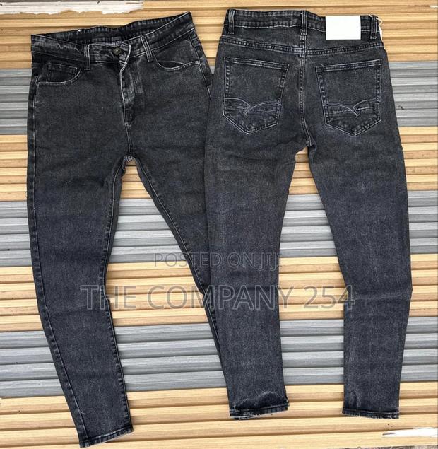 Quality Denim Slim Fit Casual Plain Mens Jeans