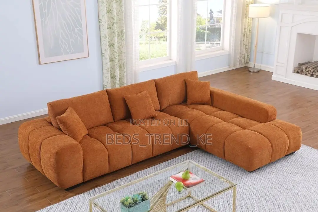 Multi-Luxury 6 Seater Bubble L Sofa