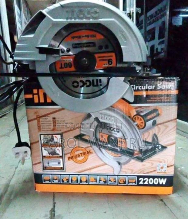 Ingco Circular Saw 9" 2200w / Electric Ingco Circular Saw 9 Inch
