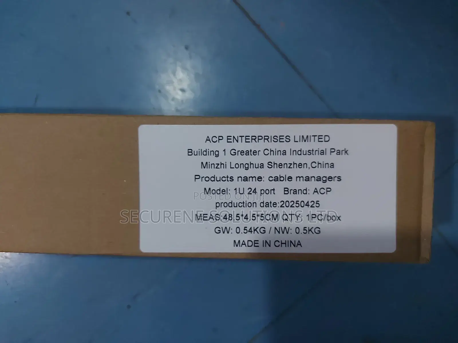 Acp Cable Manager,1u 24 Port