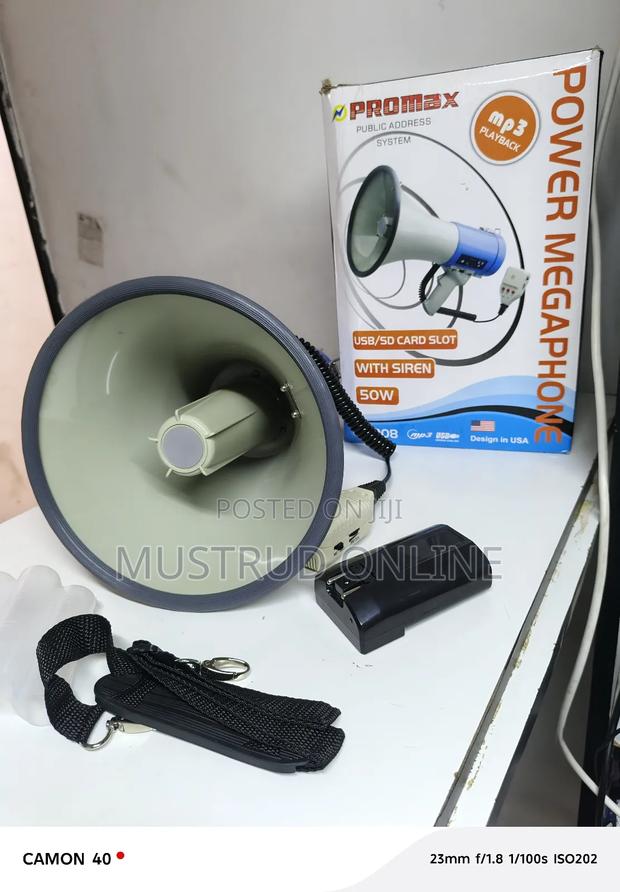 User Friendly Megaphone Speaker - main view