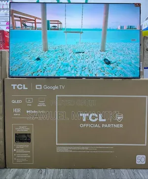 TCL 50" Qled Hdr10 Google Tv Voice Assistant New Model
