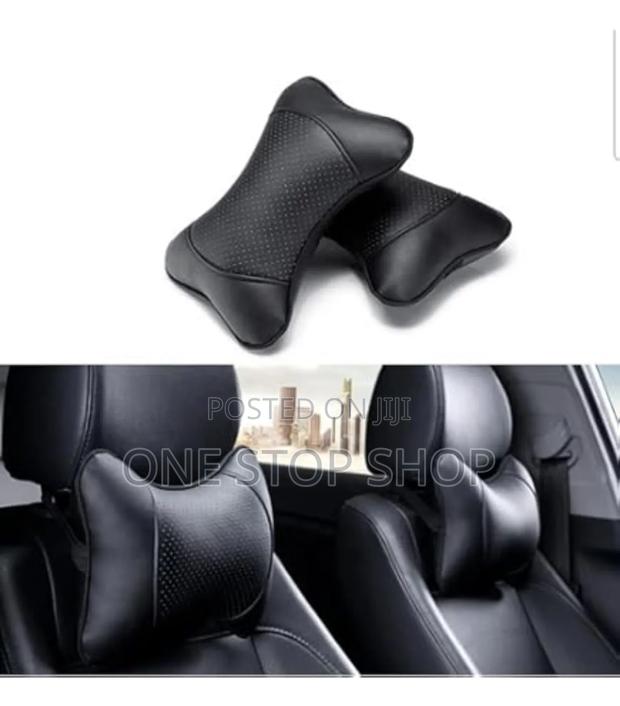 Generic 2pcs Neck Pillow Breathable Headrest Cushion - main view