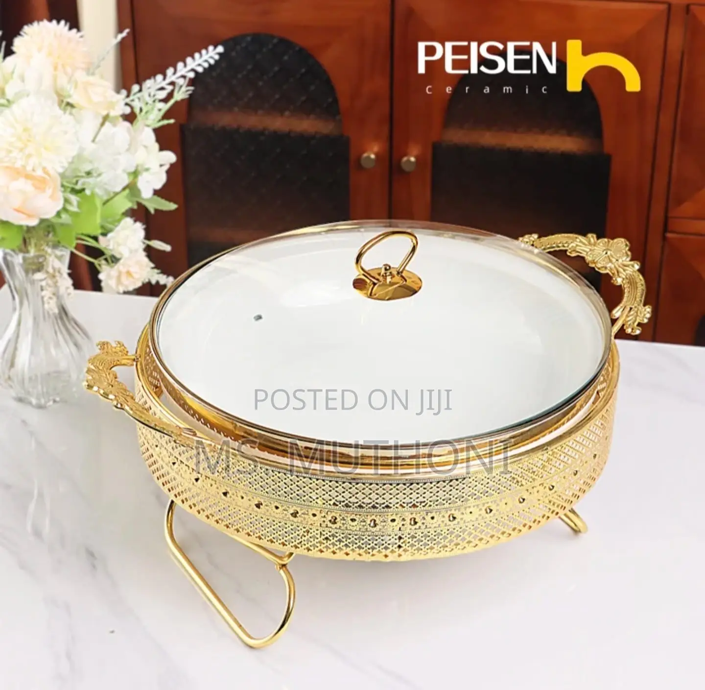 Elegant Chaffing Dishes /Food Warmers 3.5l