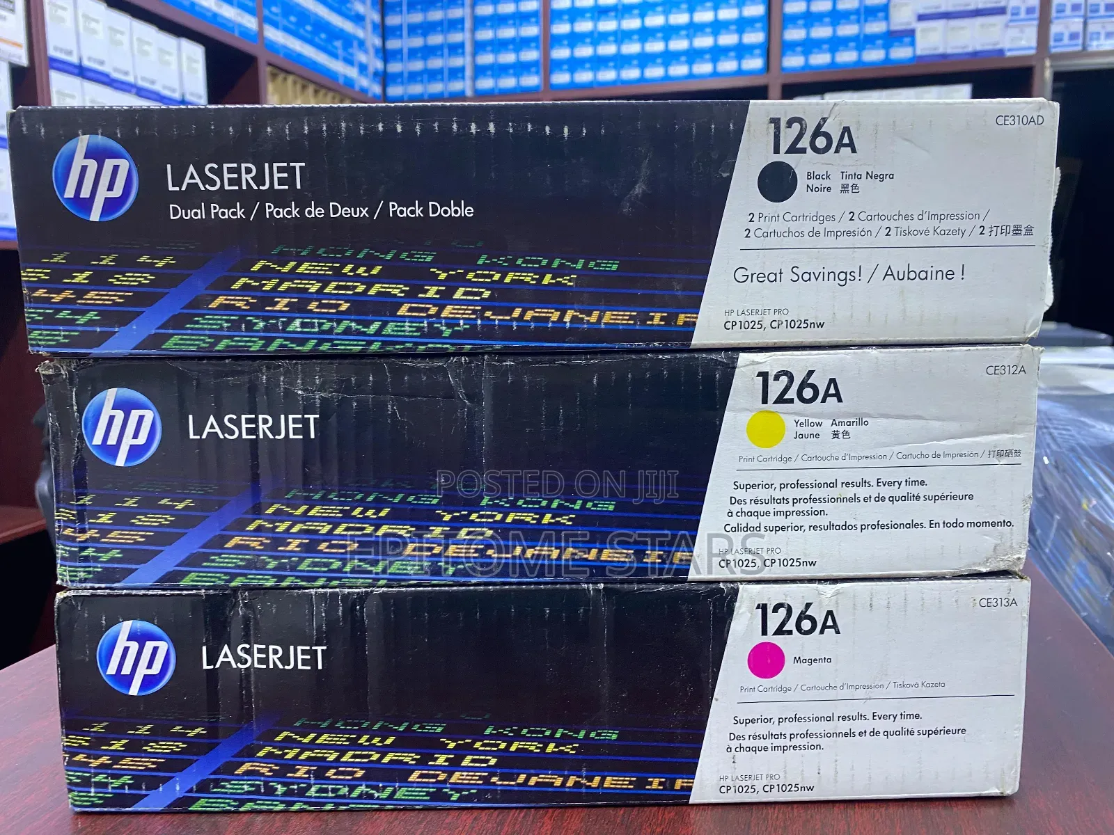 Hp Color Laserjet Cp 1025 Color Printer Toner Hp 126a Yield Upto 1,200
