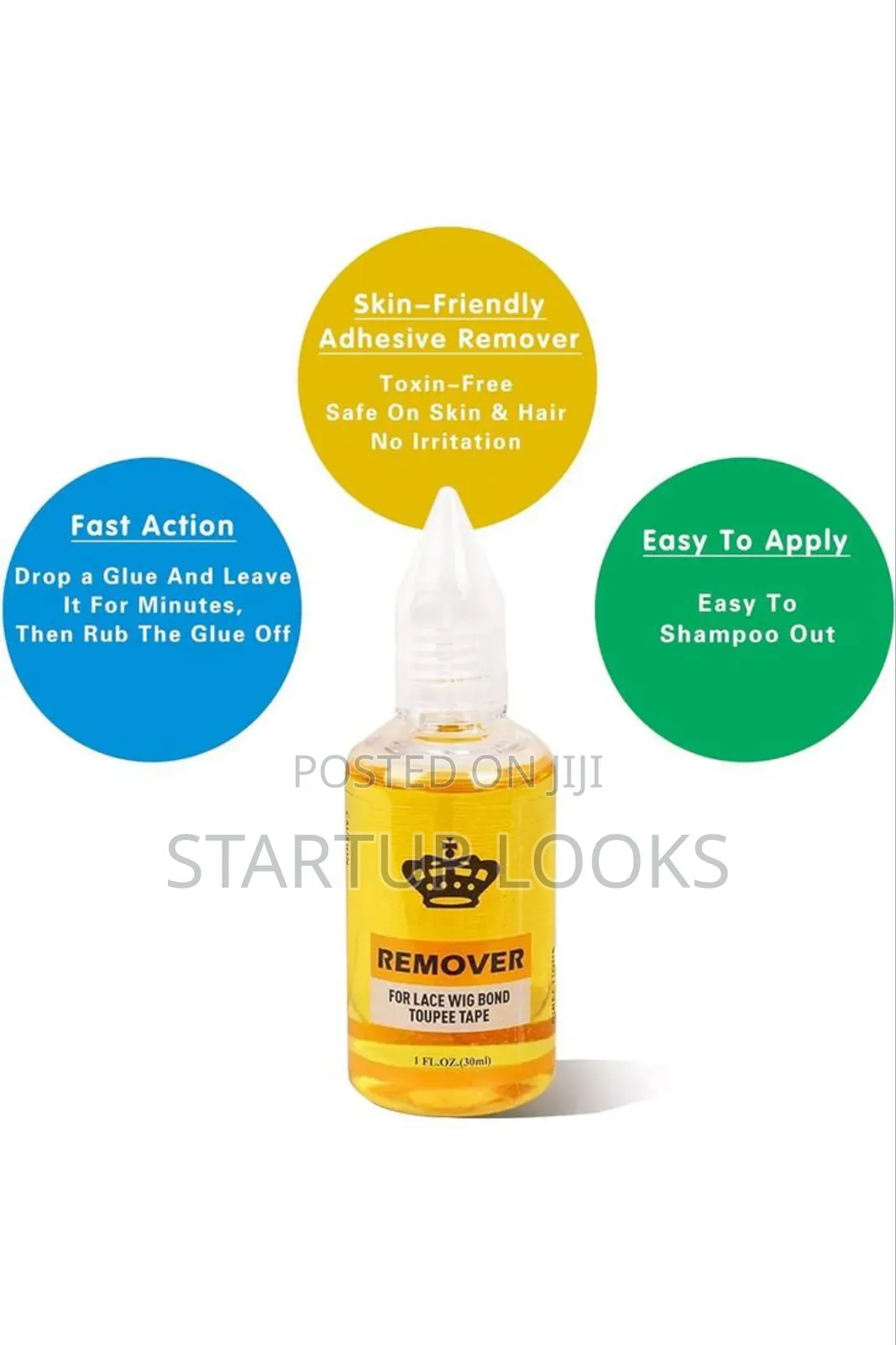Wig Remover, 2pcs Wig Glue Remover