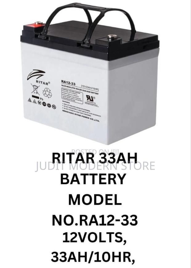 33ah Ritar Battery 12v