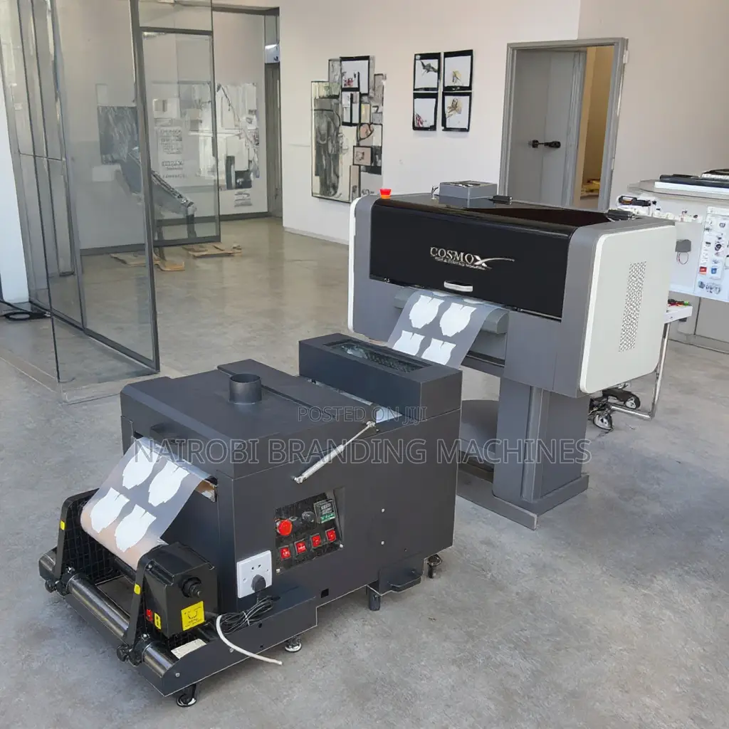 30cm DTF Printer With 2pcs Xp600 Print Head Shaker Machine