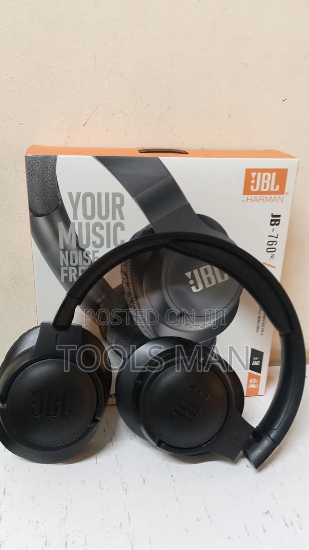 JBL Wireless Over-Ear Noise-Cancelling Headphones.
