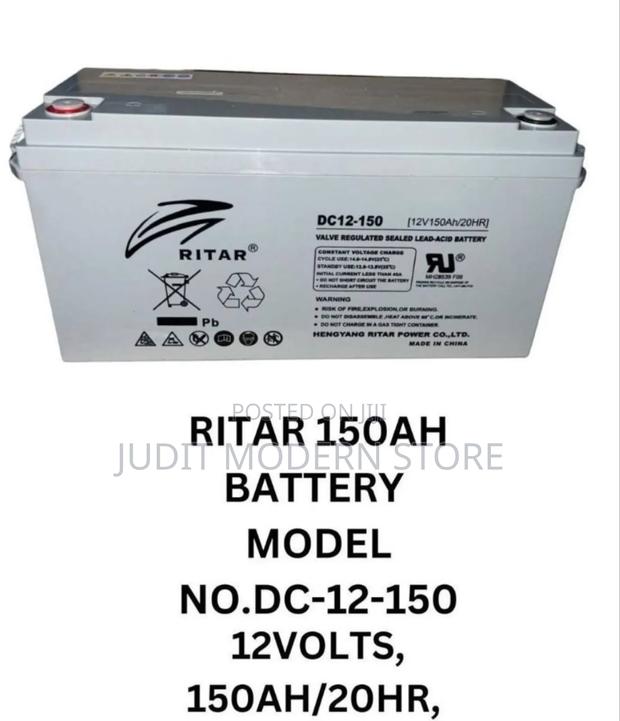 150ah 12v Ritar Battery
