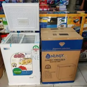 100l Nunix Deep Freezer – Fast Freezing Adjustable Thermostat