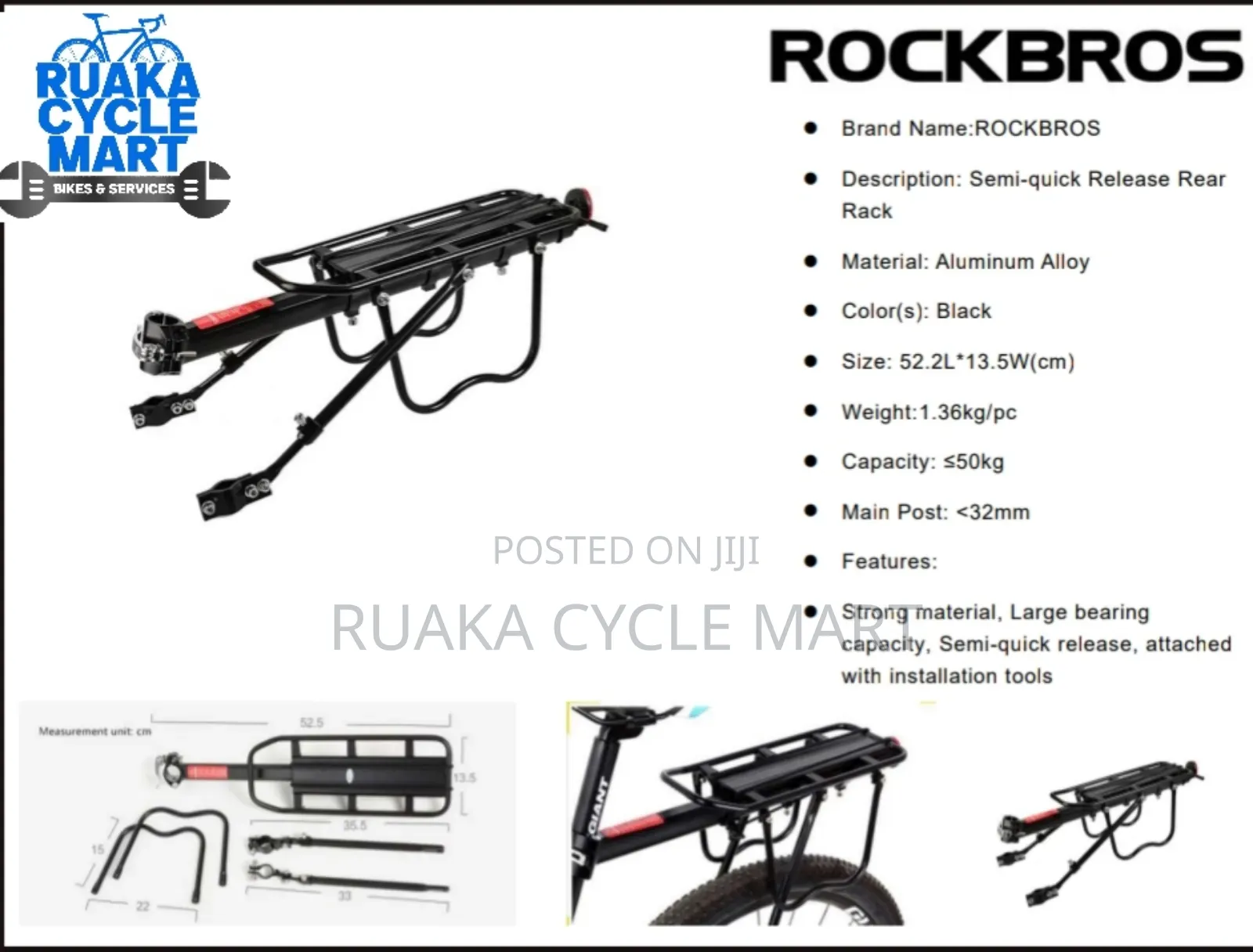 Bicycle Rear Rack