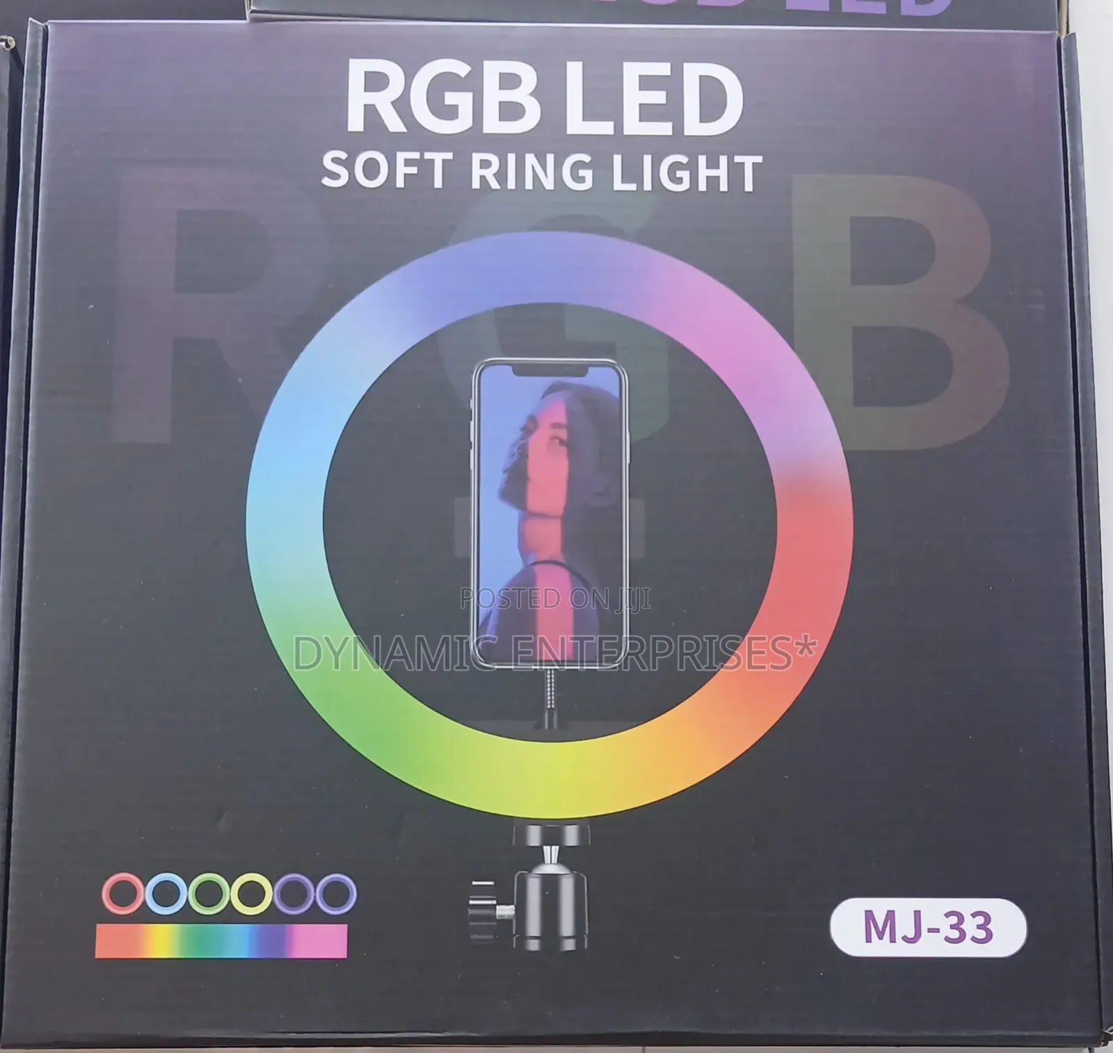 Mj33 RGB Led Soft Ring Light