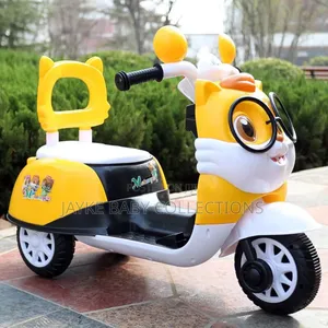 Cartoon Kids Electric Scooter – 3-Wheel Ride-On