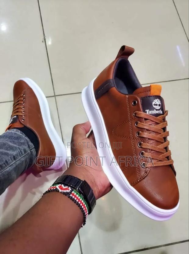 Timberland Smart Casual Shoes For Men Available In Brown Color