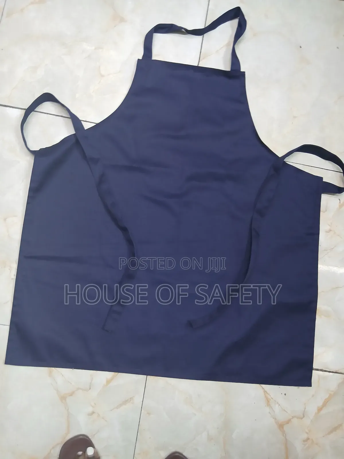 Nnavy Blue Cotton Will Twill Kitchen Safety