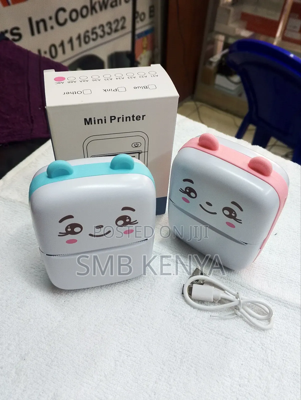 Mini Portable Printer For Photos & Stickers