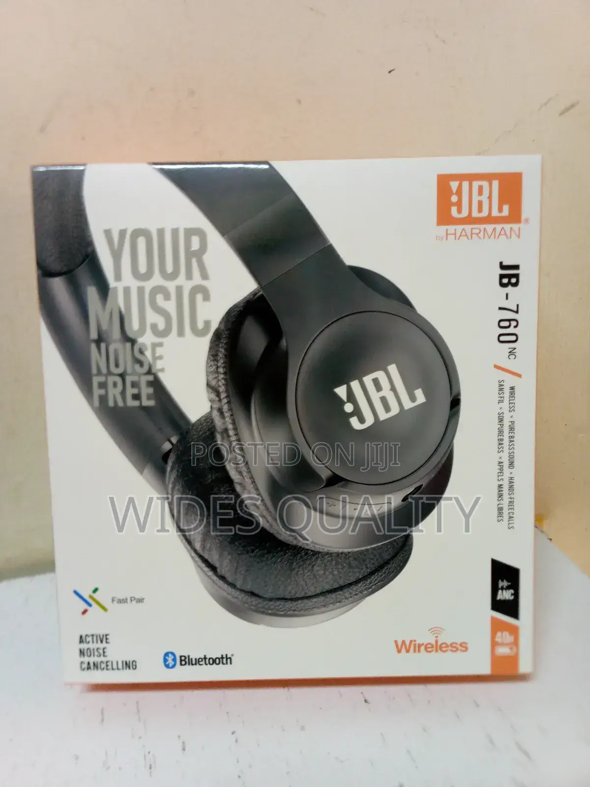 JBL Wireless Headphones. Jb 760