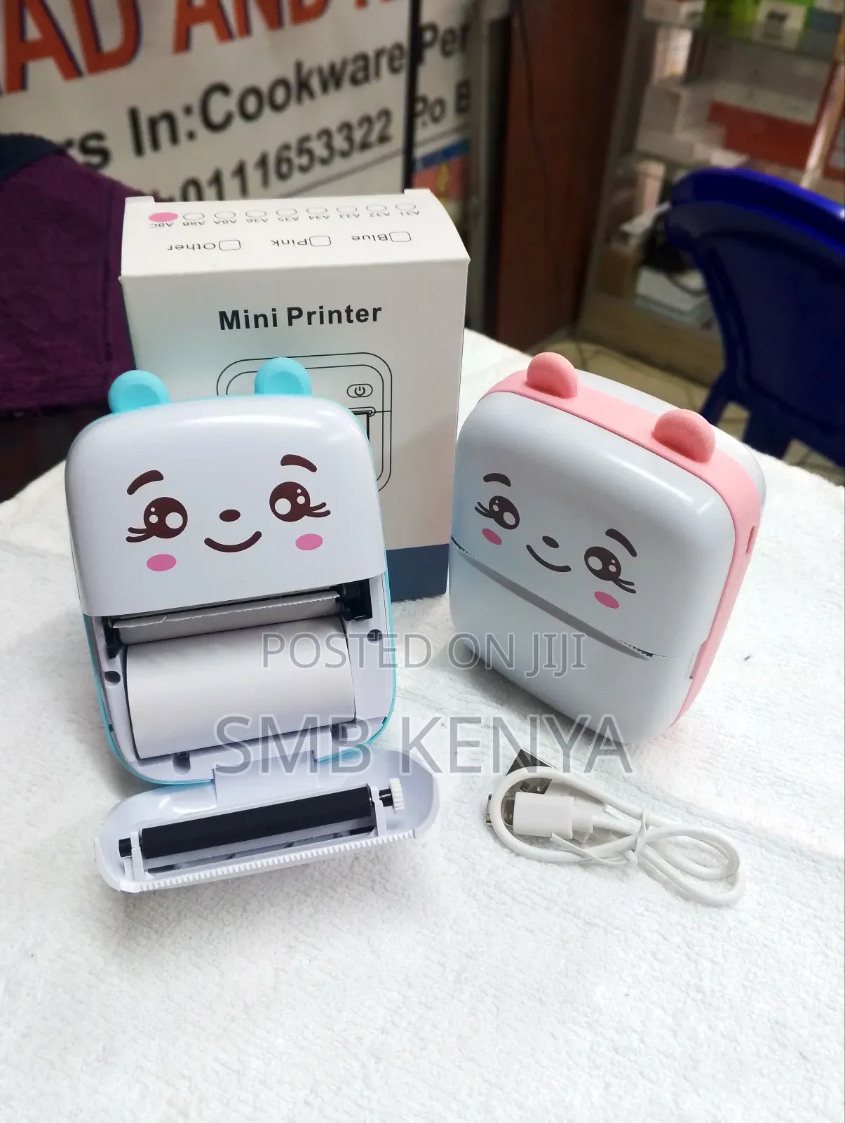 Mini Printer Portable Bluetooth Wireless Smart Label Thermal