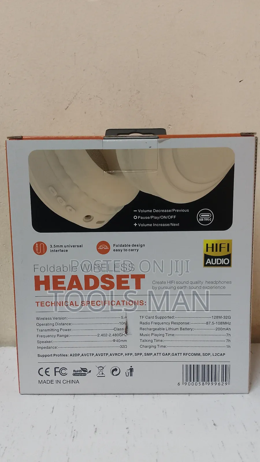 JBL Tune W10 Wireless Headphones.