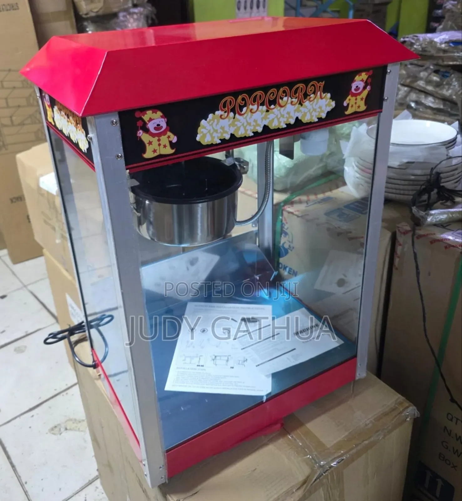 Popcorn Machine Imported
