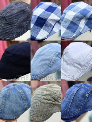 Quality Designer Denim Checked Kangal Hats