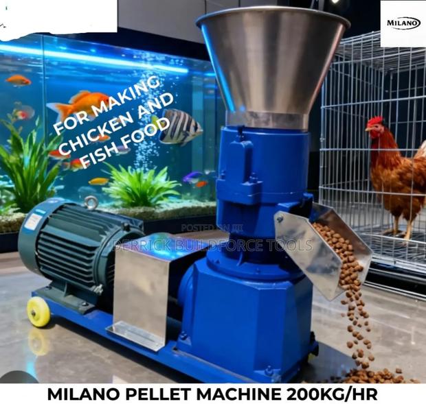 Milano 200kg Pellet Making Machine With 5hp Motor