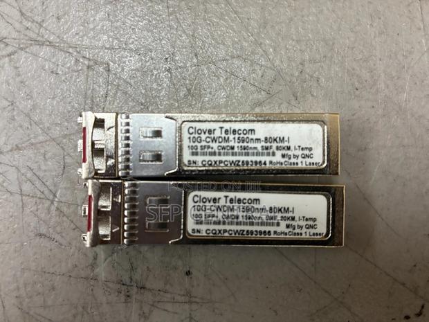 Clover Telecom 10g-CWDM-1590nm-80km 10gbase-Zr Transceiver for Cisco - thumbnail 2
