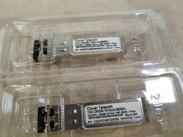 Clover Telecom 10g-CWDM-1590nm-80km 10gbase-Zr Transceiver for Cisco - thumbnail 3