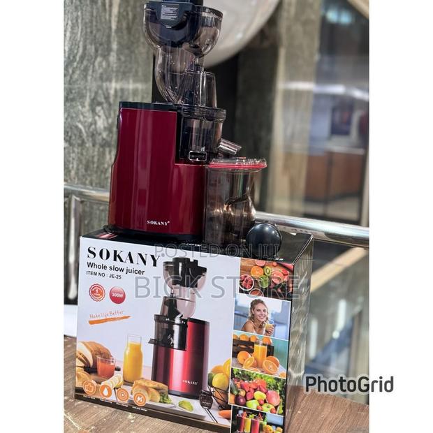 Sokany Electric Slow Juicer +1year Warranty